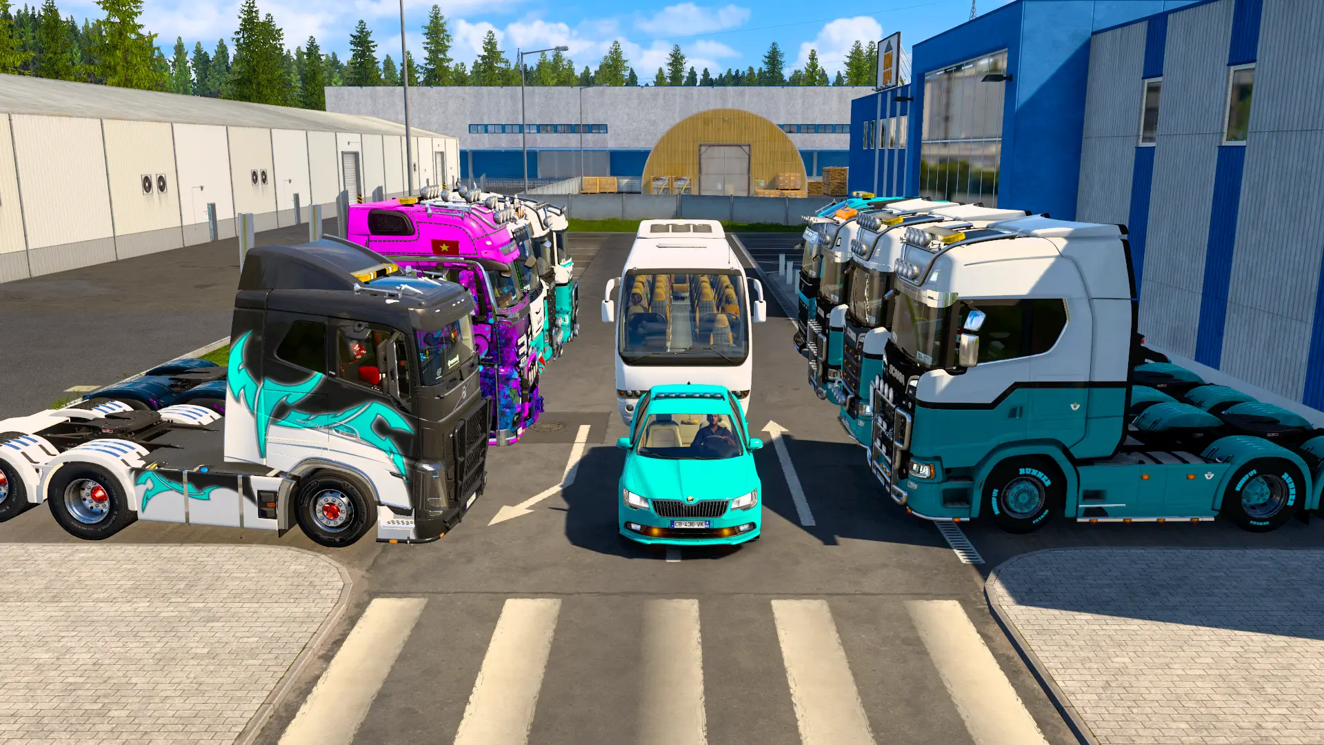 HG Logistics News Background